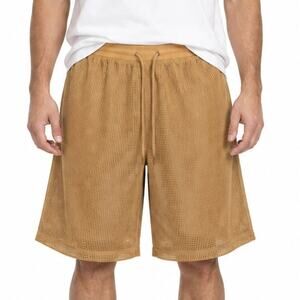 LU Linea Uomo Waffle Knit Lounge Shorts XXL